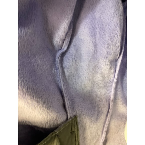 Free Country Girls Purple Jacket Faux Fur lined Inside Hoody Size 14/16 XXL - Picture 9 of 11